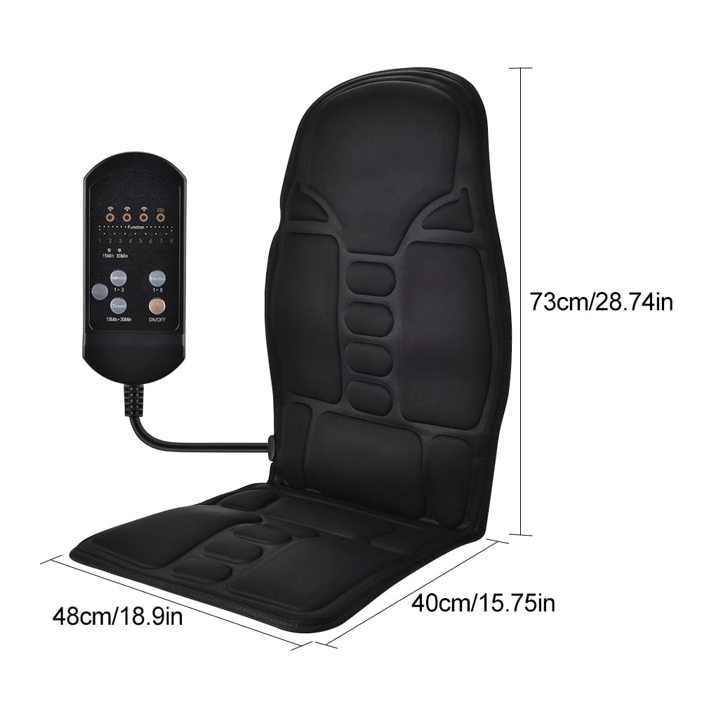 Portable Heating Massage Chair Pad Cushion - Generu - Generu