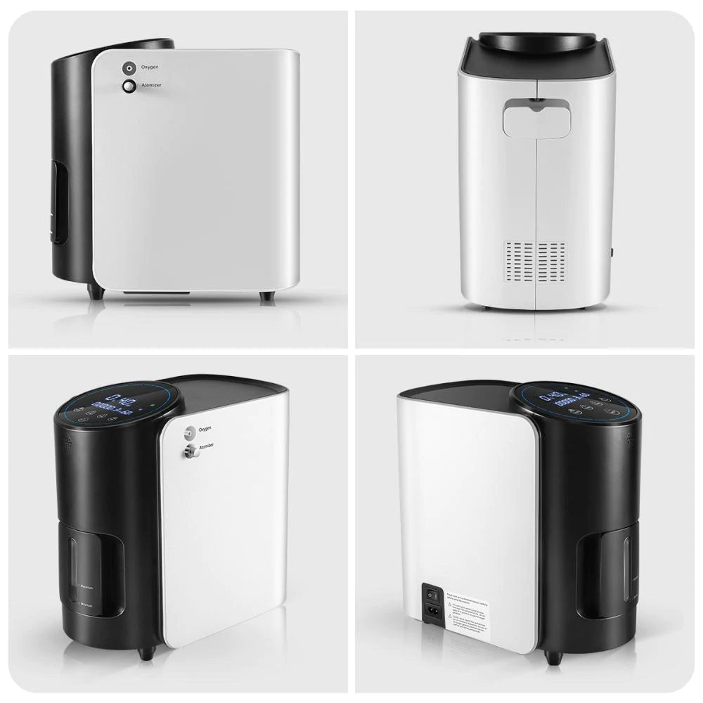 1-7L/min Smart Portable Oxygen Concentrator For Home & Vehicles 110V - Generu - Generu