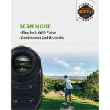 Golf Range Finder - Laser 600Y Slope on/off Flagpole Lock Vibration - Generu - Generu