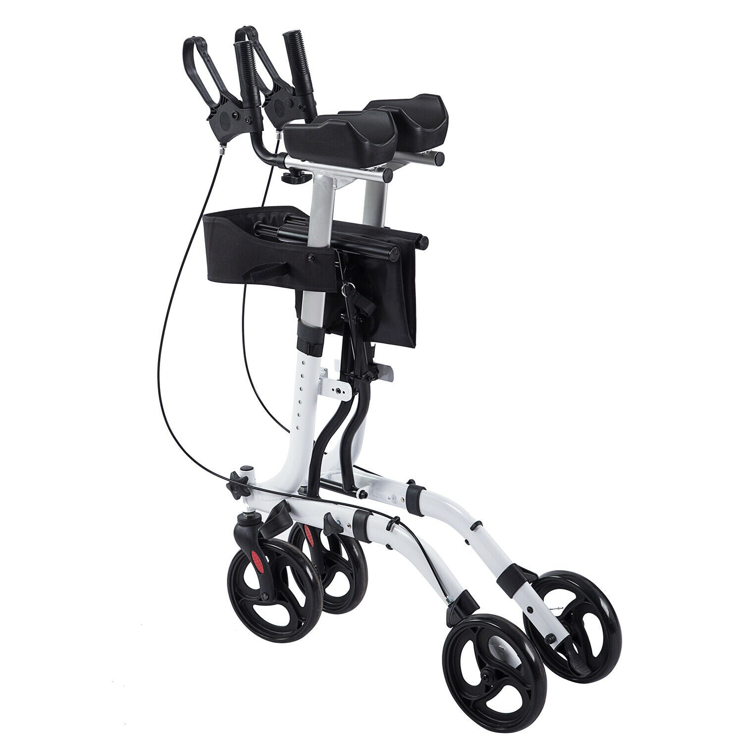 Upright Rollator Walker, Stand Up Rolling Walker with 8” Wheels - Generu - Generu