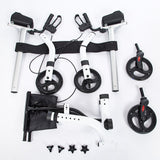 Upright Rollator Walker, Stand Up Rolling Walker with 8” Wheels - Generu - Generu