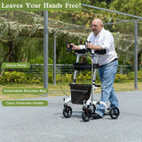 Upright Rollator Walker, Stand Up Rolling Walker with 8” Wheels - Generu - Generu