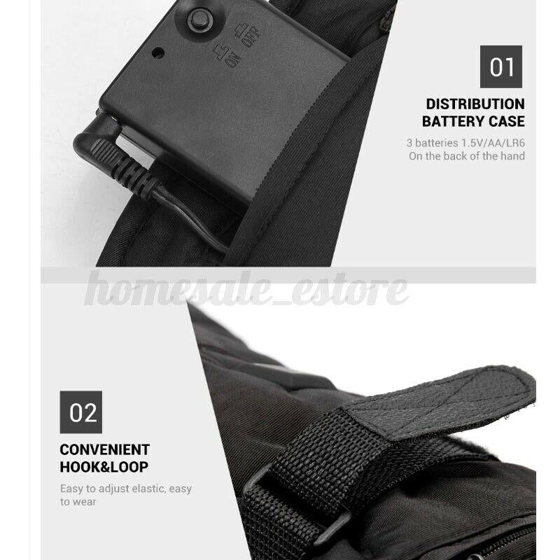 Electric Waterproof/Snowproof Heated Gloves - Generu - Generu