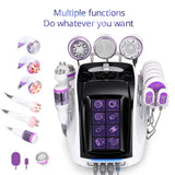 9 in 1 Ultrasonic 40K Unoisetion Laser Lipo Cavitation Machine