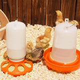 EZ 3.3lbs Chick Feeder & 2L Waterer