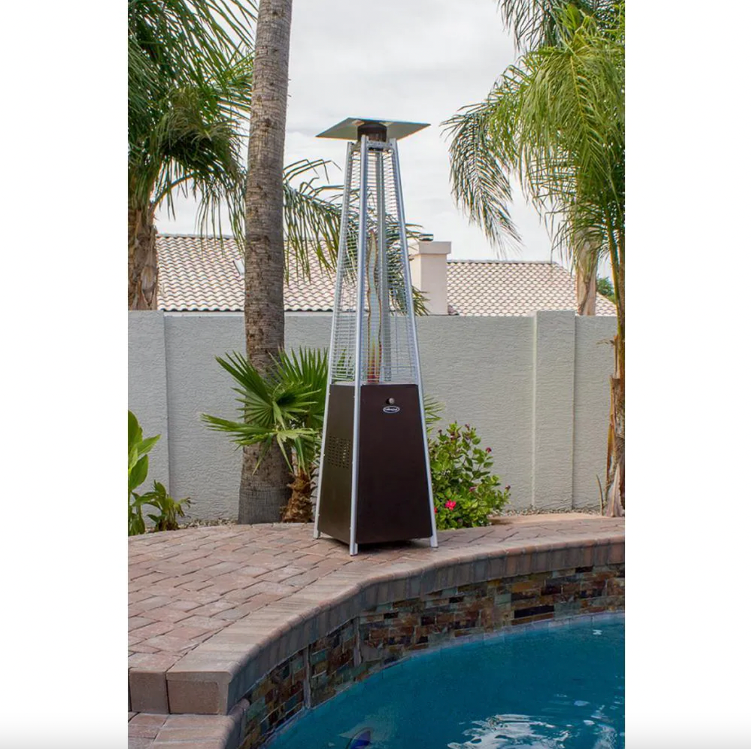 Premium 42000 BTU Propane Outdoor Pyramid Flame Patio Heater – Order