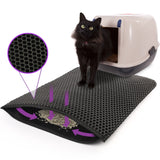 24"x15" Waterproof Cat Litter Trapping Mat