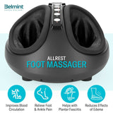 Heated Shiatsu Foot Massager with Air Compression - Generu - Generu