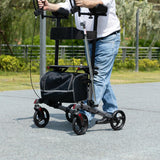 Heavy Duty Standing Upright Rollator Senior Walker - Generu - Generu
