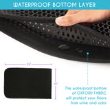24"x15" Waterproof Cat Litter Trapping Mat