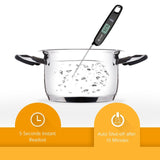 Digital LED Food Meat Kitchen Thermometer