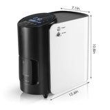 1-7L/min Smart Portable Oxygen Concentrator For Home & Vehicles 110V - Generu - Generu