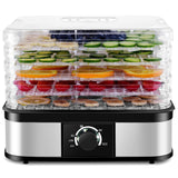 5 Tray Food Dehydrator Fruit Vegetable Meat Dryer