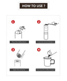 Portable Stainless Steel Manual Coffee Grinder