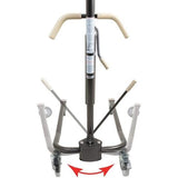 Portable Hydraulic Hoyer Patient Lift w/ Sling and Commode - Generu - Generu