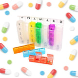 7 Day Pill Box Weekly Medicine Organizer Case