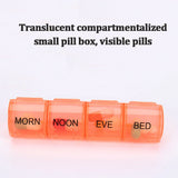 7 Day Pill Box Weekly Medicine Organizer Case