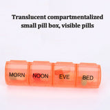 7 Day Pill Box Weekly Medicine Organizer Case