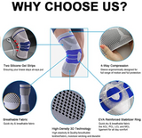 Knee Brace Compression Sleeve Support For Joint Pain Relief - Generu - Generu