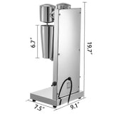 180W Commercial Electric Milkshake Maker / Mixer - Generu - Generu