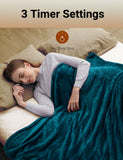 Washable Electric Heated Blanket 50"x60" Twin Size Heating Throw - Generu - Generu