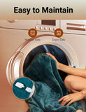Washable Electric Heated Blanket 50"x60" Twin Size Heating Throw - Generu - Generu