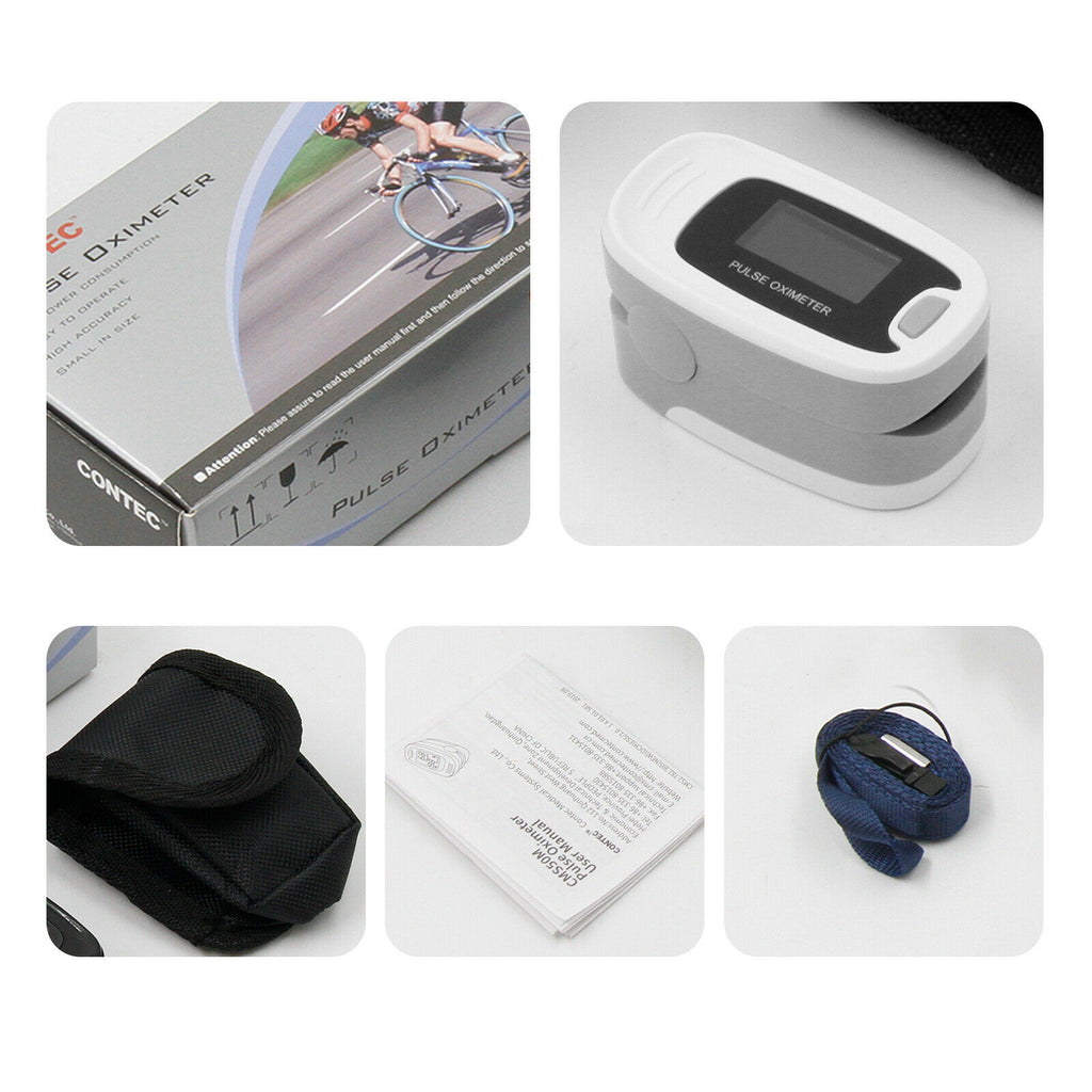 Finger Pulse Oximeter with SpO2 Monitor – Center Inc.