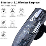 Dual Mic Wireless Bluetooth 5.1 Noise Cancelling Headset For Truckers Office Calls